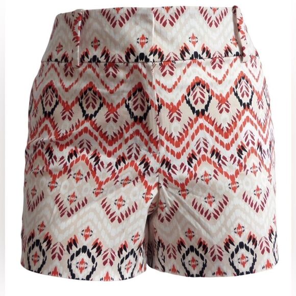 NWOT Ann Taylor size 10 brown and orange shorts - Picture 2 of 10